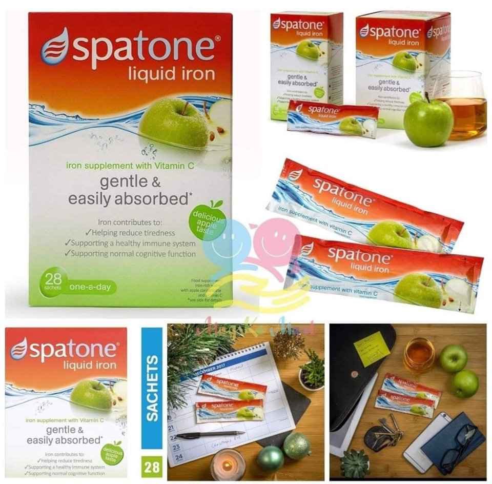 英國 Spatone 鐵水蘋果味(1盒28包)