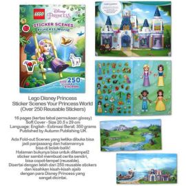 Lego Disney Princess Sticker Set