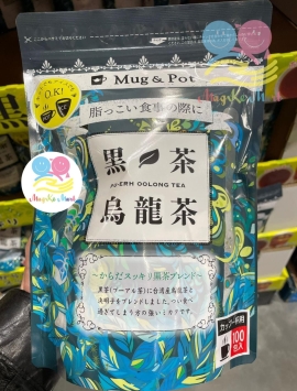 日本好市多 TAKARA Mug&Pot 黑茶烏龍茶(1袋100包)