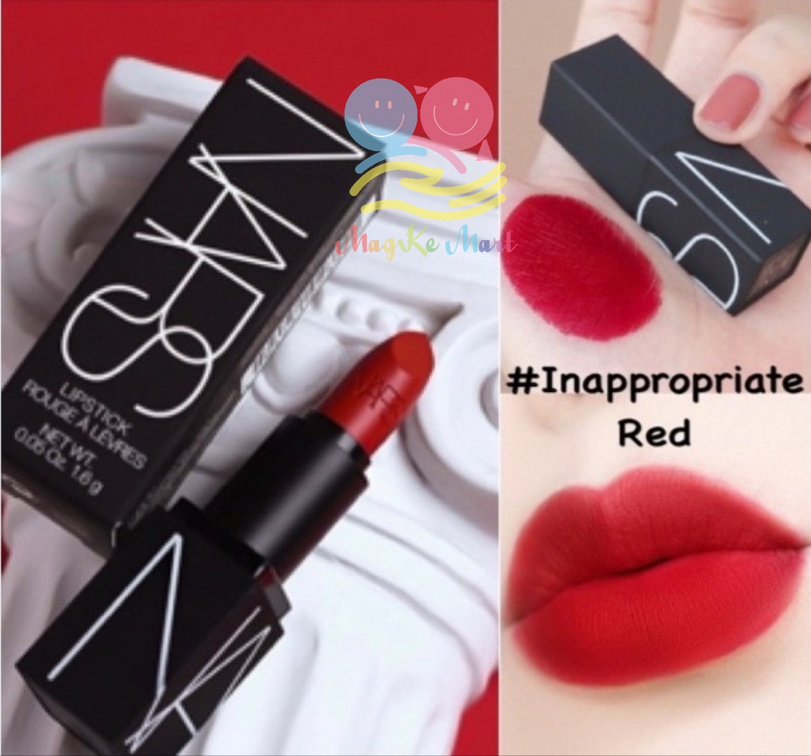 NARS 啞光唇膏(INAPPROPRIATE RED) 1.6g